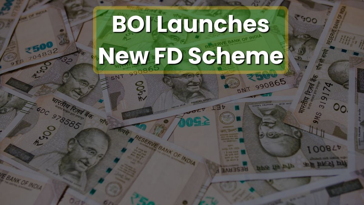 BOI launched a new FD scheme