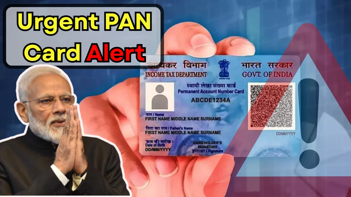 Urgent PAN Card Alert